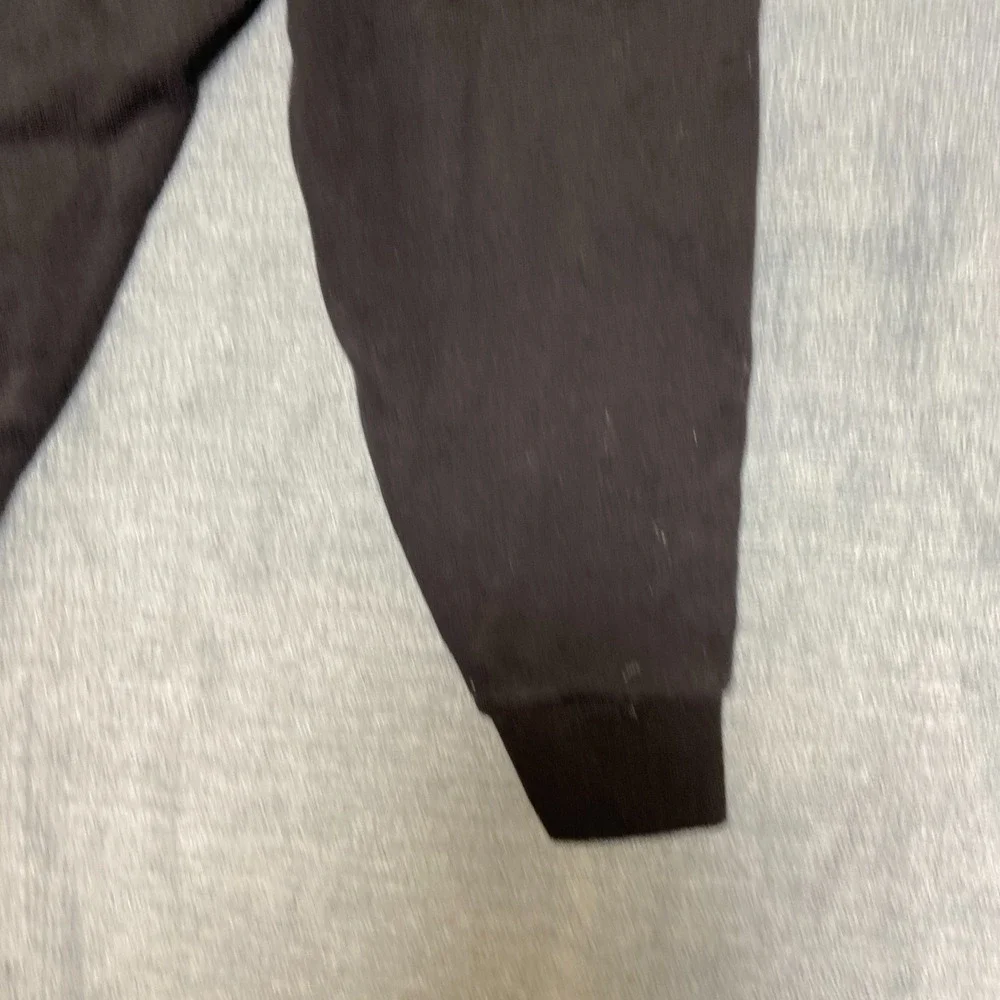 Nike Sweatpants Toddlers 2T Black Swoosh Logo Fleece Lined Elastic Waist Winter